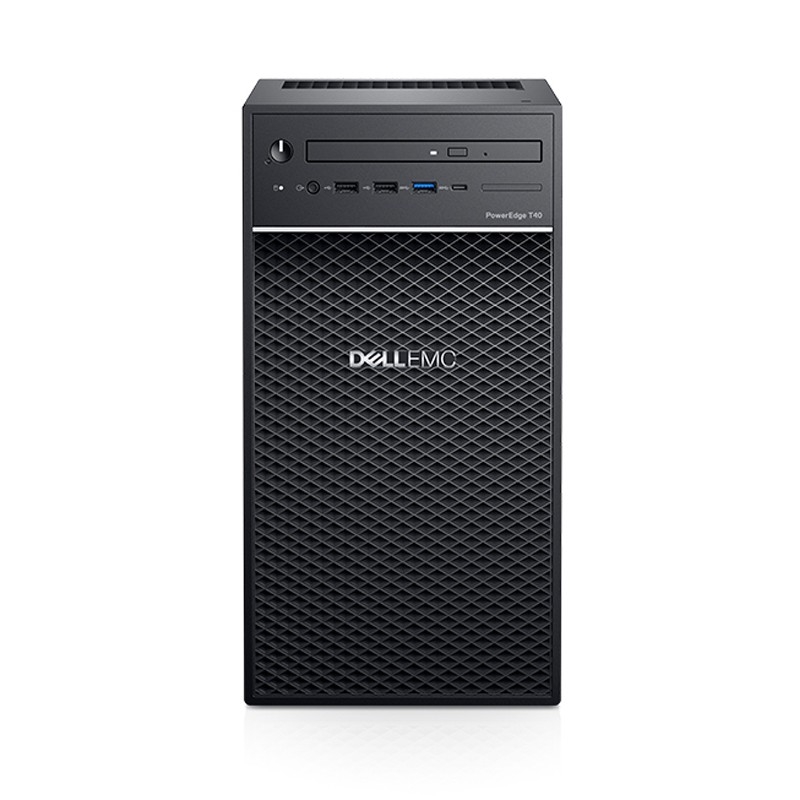 戴尔(DELL)服务器 T40塔式服务器主机 企业日常办公存储财务 T40【奔腾 G5400 双核3.8GHz】 8G内存/1T硬盘*1（标配）