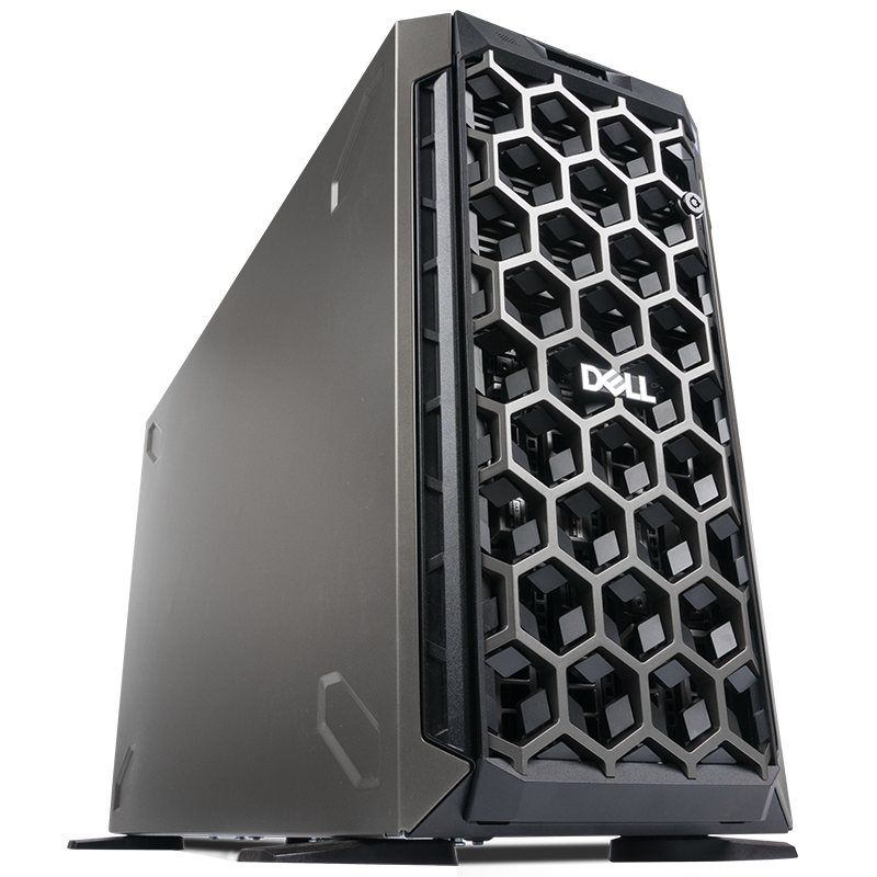 戴尔（DELL）PowerEdge T640 塔式服务器深度学习人工智能GPU计算加速台式电脑主机 2*银牌4214R 24核 2.4G 16G内存/1TB企业级/H330